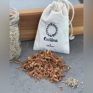 Handmade Cedar and Lavender Natural Scented Sachets set of 3.